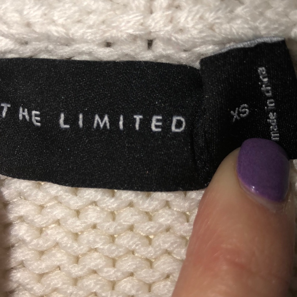 The limited brand sweater zip up